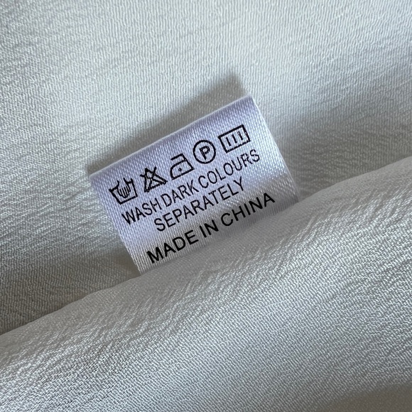 Rose Print Gathered Waist Dress - Picture 5 of 6